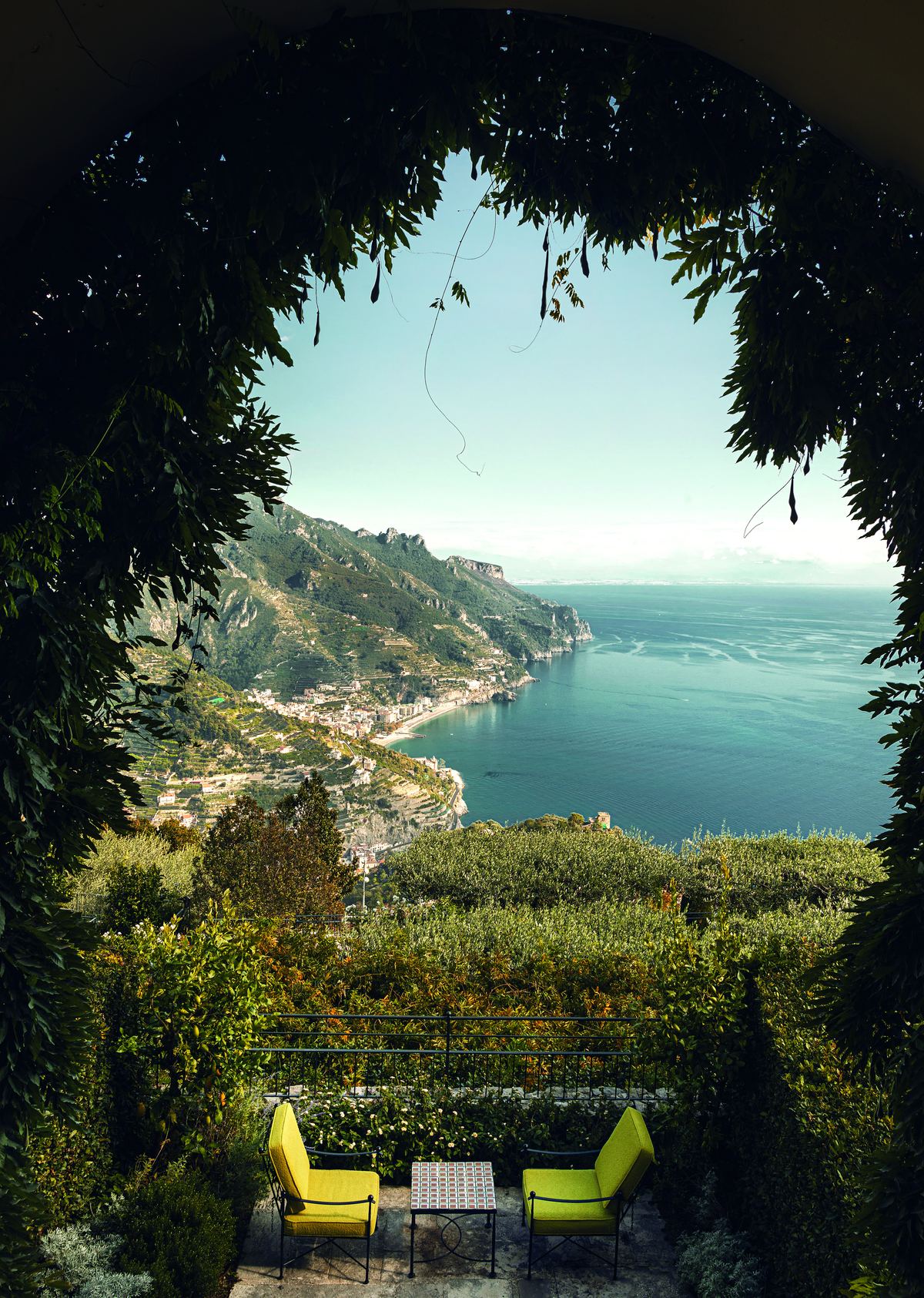 Amalfi Coast view from Caruso, A Belmond Hotel, Ravello
